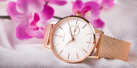 Dámske hodinky vo farbe ružového zlata – Fotogaléria