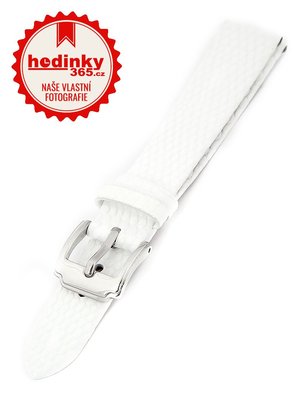 Dámsky kožený biely remienok k hodinkám HYP-02-WHITE