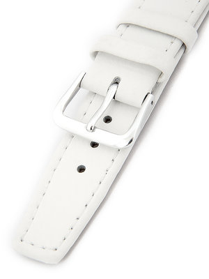 Dámsky kožený biely remienok k hodinkám R1-WH2