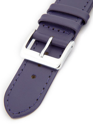 Dámsky kožený fialový remienok k hodinkám R-PU2