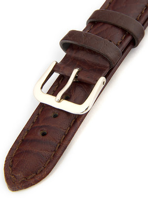 Dámsky kožený hnedý remienok k hodinkám R1-BR3