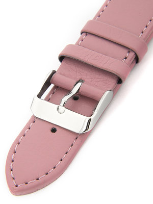 Dámsky kožený ružový remienok k hodinkám R1-PI1