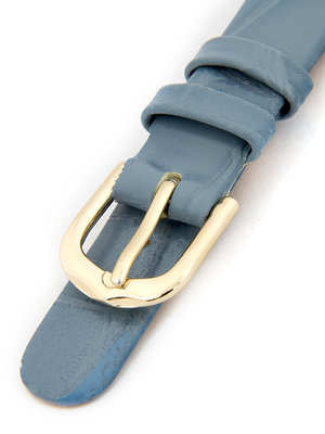 Dámsky kožený svetlo modrý remienok k hodinkám W-414-A