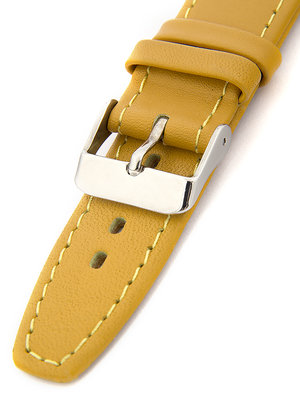 Dámsky kožený žltý remienok k hodinkám W-309-E1