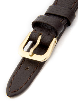 Dámsky kožený hnedý remienok k hodinkám R1-DBR1