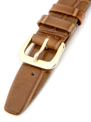 Dámsky kožený hnedý remienok k hodinkám R1-LBR2