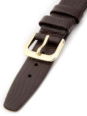 Dámsky kožený hnedý remienok k hodinkám R2-DBR3