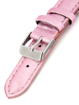 Dámsky kožený ružový remienok k hodinkám R1-PI3