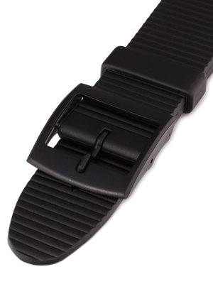 Unisex plastový čierny remienok Condor k hodinkám P48/15US