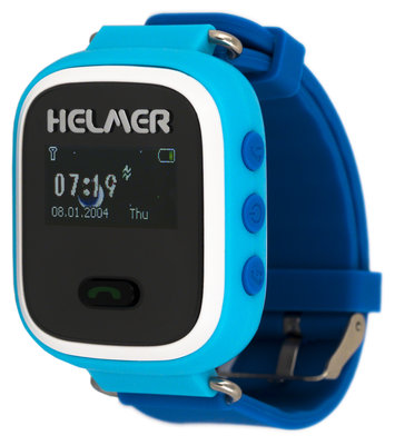 Helmer LK702 modré s GPS lokátorem