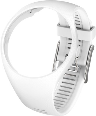 Unisex silikónový remienok Polar k hodinkám M200 biely M/L