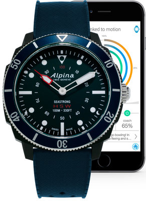 Alpina Seastrong Horological Smartwatch Quartz AL-282LNN4V6