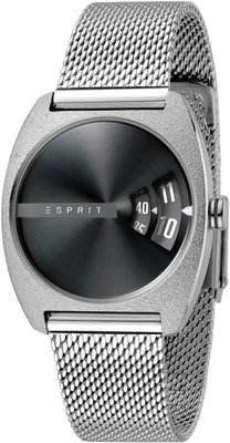 Esprit Disc Black Silver Mesh ES1L036M0065
