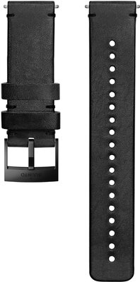 Kožený remienok k hodinkám Suunto Spartan Sport, Spartan Sport Wrist HR/Baro a Suunto 9 Black/Black M 24mm
