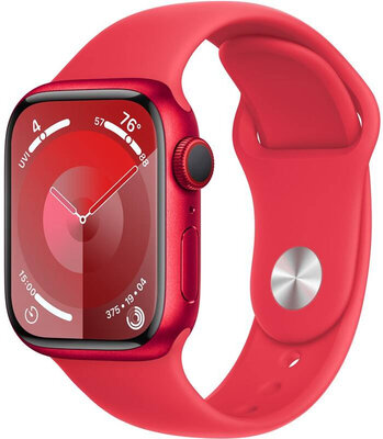 Apple Watch Series 9 GPS + Cellular 45 mm (PRODUCT)RED hliníkové puzdro a (PRODUCT)RED športový remienok