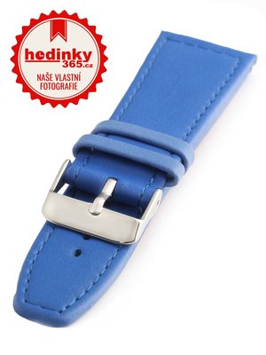 Dámsky kožený modrý remienok k hodinkám W-309-J4