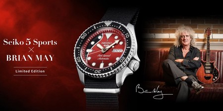 Rocková Limitka Seiko 5 Sports: Red Special Briana Maya