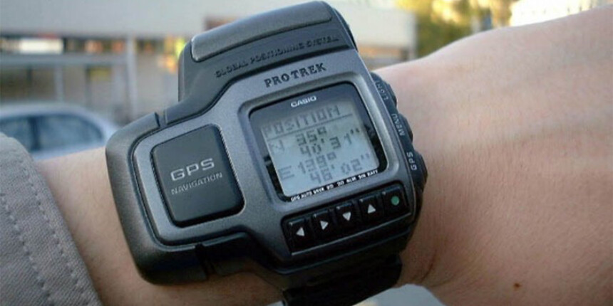 Satellite Navi - první GPS hodinky na světě