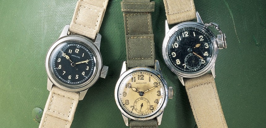 Hamilton je s vojenskými hodinkami spojen už přes 75 let