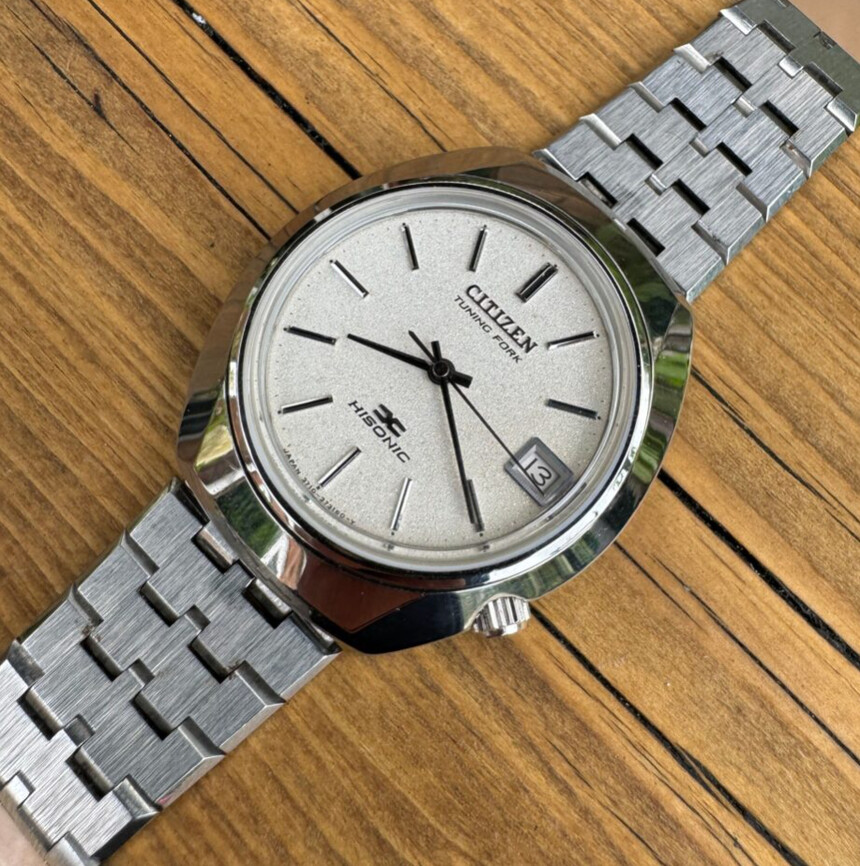 Ladičkové Citizeny Hi-Sonic, cca 1971. Zdroj: https://myretrowatches.co.uk/