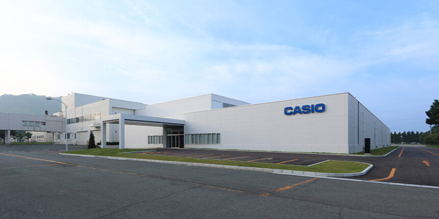 Továrna Yamagata, kde se kompletují hodinky Casio