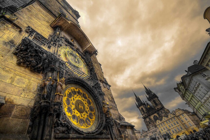 Pražský orloj,1410. Zdroj: https://www.regiontourist.cz/