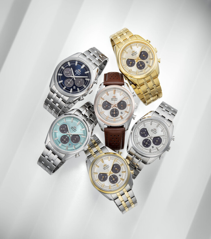 Orient Stretto Solar Chronograph. Foto: Orient