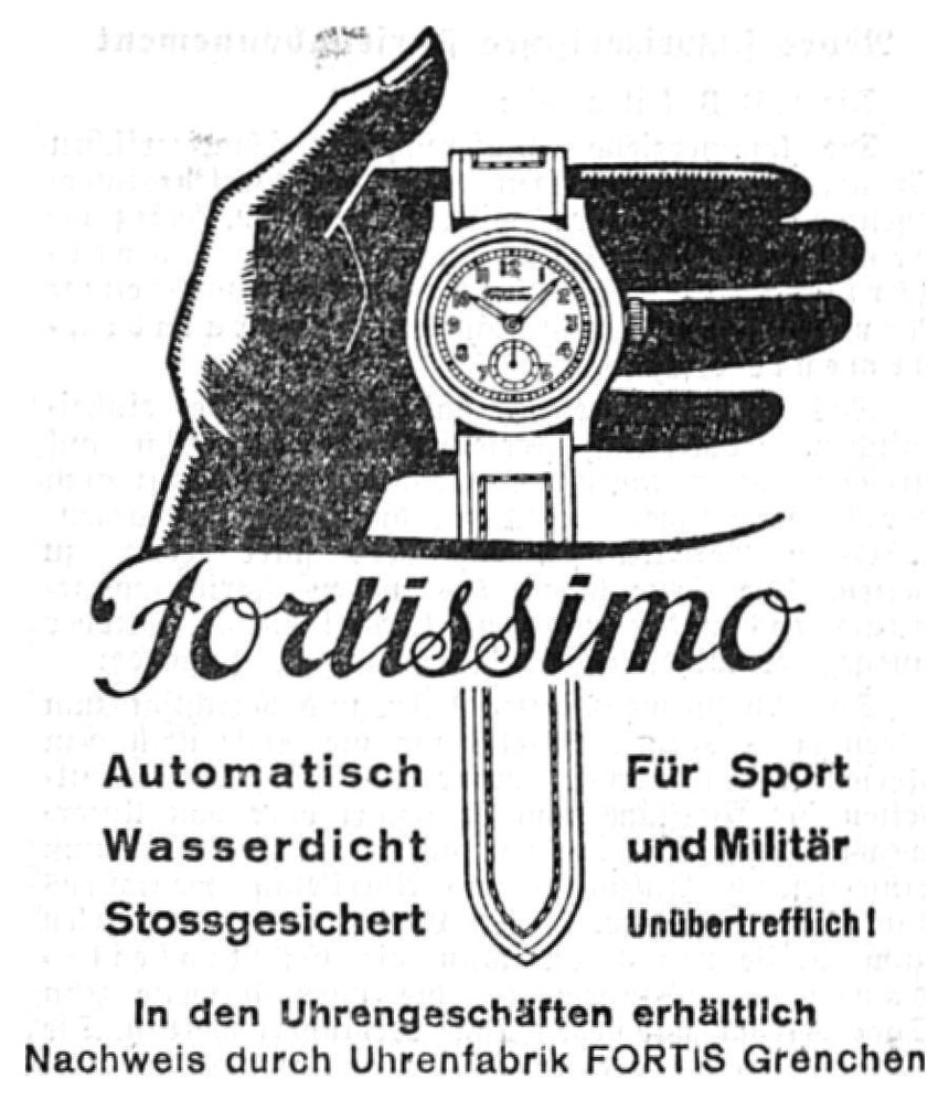 Reklama na model Fortissimo. Zdroj: www.hifi-archiv.info