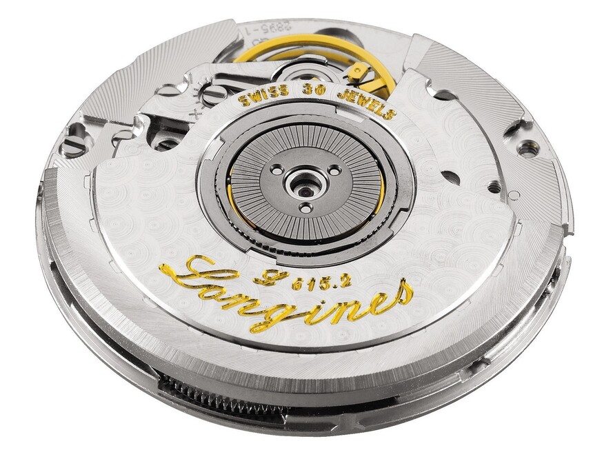 Kaliber Longines L615. Zdroj: www.watchbase.com
