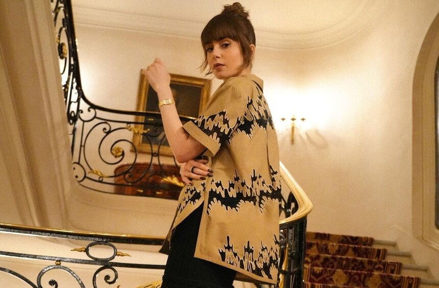 Lily Collins v kampani Cartier.