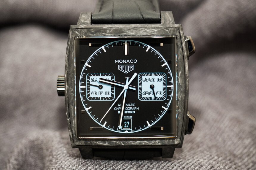 Tag Heuer Monaco pretvorené Bamford Watch Company. Zdroj: https://www.hodinkee.com/