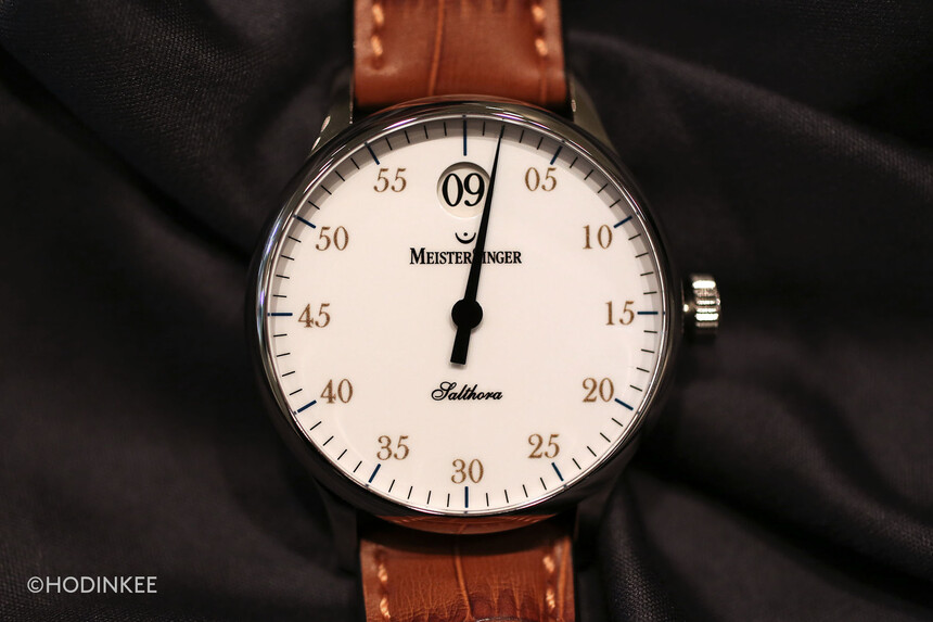 MeisterSinger Salthora s Jump Hour z roku 2014. Foto: Hodinkee.com
