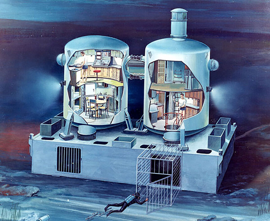Stanica Tektite; zdroj: General Electric Company