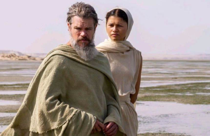 Zendaya hrá Athénu, bohyňu múdrosti, vojny a stratégie, ktorá sa stane sprievodkyňou Odyssea počas jeho cesty domov po trójskej vojne...