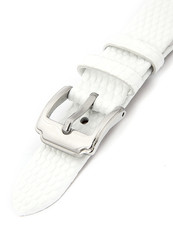 Dámsky kožený biely remienok k hodinkám HYP-02-WHITE