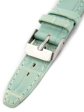 Dámsky kožený modrý remienok k hodinkám W-309-J1