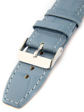 Dámsky kožený modrý remienok k hodinkám W-309-J