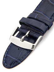 Unisex kožený modrý remienok k hodinkám HYP-01-ROYAL