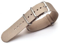 Nylonový remienok Ricardo Kronplatz, Beige, NATO