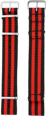 Dámsky textilný červený remienok k hodinkám Prim RN.15816.90