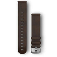 Kožený remienok Garmin 20mm (pro Venu, Venu Sq, Venu 2 plus aj.), hnedý V2, Quick Release