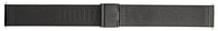 Čierny oceľový milánsky náramok na hodinky Estia 0549.591RB