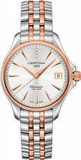 Certina DS Action Lady Quartz Precidrive COSC Chronometer Diamonds C032.051.22.036.00