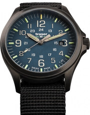 Traser P67 Officer Pro Gunmetal Blue na textilním nato řemenu