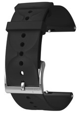 Silikónový remienok k hodinkám Suunto 3 Fitness Black/Steel S 20mm