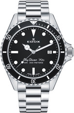 Edox SkyDiver 70s Date Quartz 53017 3NM NI