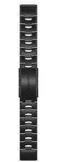 Titánový náramok Garmin 22mm (pro Garmin Fenix 8/7/6 (47mm), Epix 2 aj.), čierny, QuickFit