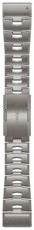 Titánový náramok Garmin 26mm, Silver, QuickFit, 010-12864-08