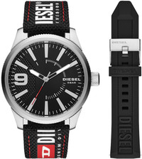 Diesel Rasp DZ1906 (+ náhradní silikonový řemínek)