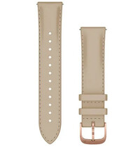 Kožený remienok Garmin 20mm, Light Sand, Quick Release, 010-12924-21